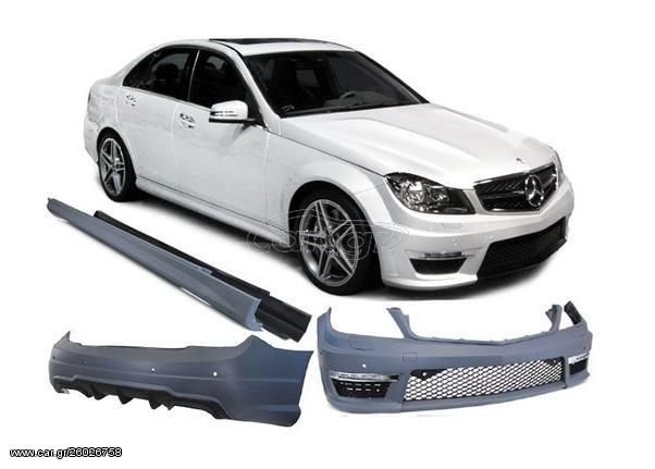 BODY KIT MERCEDES Mercedes C-Class W204 C204 (2007-2015) Facelift C63 AMG Design