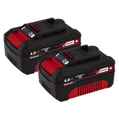 ΣΕΤ ΜΠΑΤΑΡΙΕΣ 18V 2x4.0Ah Li-Ion POWER X-CHANGE - EINHELL 4511489