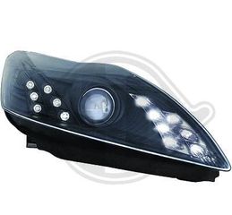 ΦΑΝΑΡΙΑ ΕΜΠΡΟΣ Headlights LED FORD Focus III 07-11