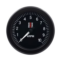 Stack Tachometer, Sport, 88Mm, Black, 0-10K Rpm