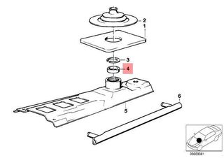 ΔΑΧΤΥΛΙΔΙ ΛΕΒΙΕ ΤΑΧΥΤΗΤΩΝ BMW E21 E30 E12 E28 E24 E23