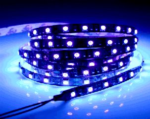 Ταινία LED BlackLight με το Μέτρο 14.4W/m 60LEDs/m DC:12V SMD5050 IP20