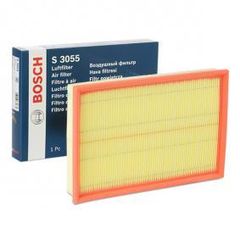 BOSCH S 3055 AIR FILTER OPEL VAUXHAL ΜΗΚΟΣ 290mm,ΠΛΑΤΟΣ 207mm ΥΨΟΣ 41mm