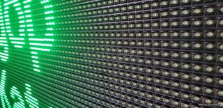 Ταμπέλα Led 106Χ55cm πράσινη wifi με θερμόμετρο ΔΙΠΛΗΣ ΟΨΗΣ!-thumb-1