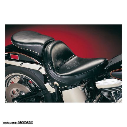 ΣΕΛΑ LePera, Monterey solo seat. Smooth with skirt. Gel -ΓΙΑ: 84-99 Softail-