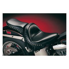 ΣΕΛΑ LePera, Monterey solo seat. Smooth with fringes -ΓΙΑ : 84-99 Softail-