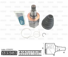 ΜΠΙΛΙΟΦΟΡΟΣ ΕΣΩΤ.LH TOYOTA RAV4 00-05 23-27-50mm