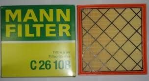 MANN C 26108 AIR FILTER OPEL/ CHEVROLET /VAUXHALL ΜΗΚΟΣ 256mm,ΠΛΑΤΟΣ 250mm, ΥΨΟΣ 45mm.