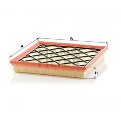 MANN  AIR FILTER C 26106 AIR FILTER OPEL CHEVROLET DAEWOO VAUXALL ΜΗΚΟΣ 256mm,ΠΛΑΤΟΣ 250mm,ΥΨΟΣ 35mm.-thumb-1