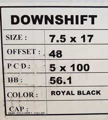 ROTA DOWNSHIFT 17 ΙΝΤΣΕΣ 5X100 (1 ΤΕΜΑΧΙΟ) -thumb-2