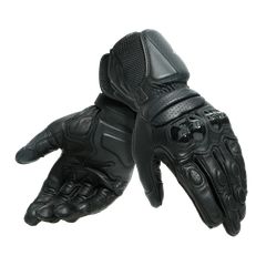 DAINESE IMPETO GLOVES black/black δερμάτινα γάντια προσφορά