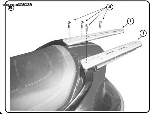 ΣΧΑΡΑ HONDA FORESIGHT 250/PANTHEON 125/150 97-08 KAPPA