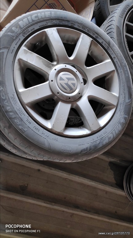 ΖΑΝΤΟΛΑΣΤΙΧΑ ΓΝΗΣΙΑ 4ΑΔΑ 205/55 R16 GOLF V (04-08)