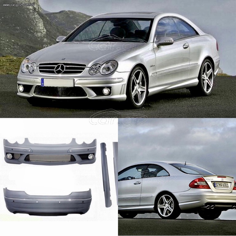 Car Gr Body Kit Mercedes Clk W Amg Design