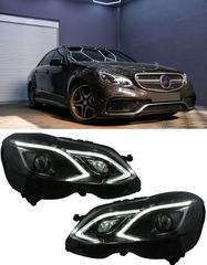 ΦΑΝΑΡΙΑ ΕΜΠΡΟΣ MERCEDES W212 (2009-2013) LED Headlights Facelift Design Headlights