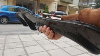Mercedes W204 AMG diffuser πίσω προφυλακτήρα για τετραπλές εξατμίσεις C160 C180 C200 C220 C230 C240 C250 C-thumb-6