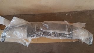 Mercedes W204 AMG diffuser πίσω προφυλακτήρα για τετραπλές εξατμίσεις C160 C180 C200 C220 C230 C240 C250 C-thumb-8