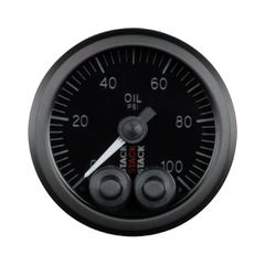 Stack Gauge, Oil Press, Pro-Control, 52Mm, Blk, 0-100Psi, 1/8" Nptf Male