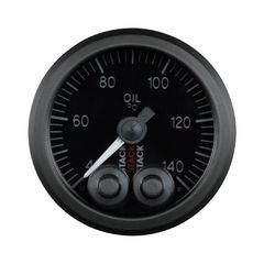 Stack Gauge, Oil Temp, Pro-Control, 52Mm, Blk, 40-140ºc, 1/8" Nptf Male