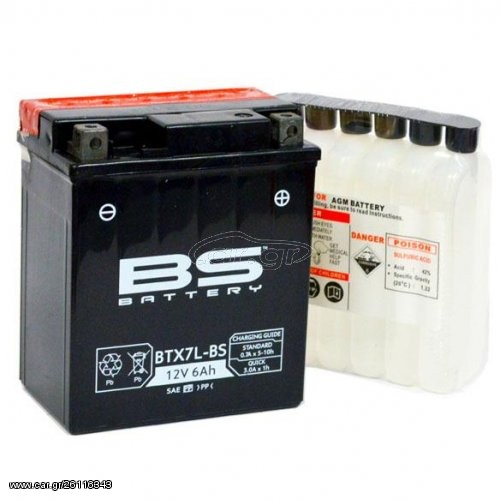 ΜΠΑΤΑΡΙA BS BATTERY BTX7L-BS