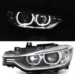 ΦΑΝΑΡΙΑ ΕΜΠΡΟΣ LED BMW F30/F31 (11'-15') LED ANGEL EYES