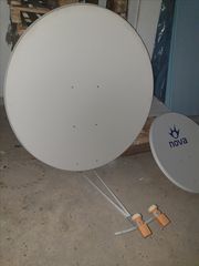 Δορυφορικό πιάτο Televes 120cm ,2 lnb