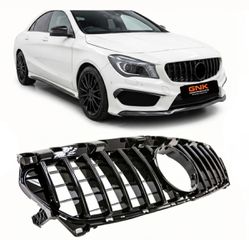 ΜΑΣΚΑ ΕΜΠΡΟΣ MERCEDES CLA C117 X117 W117 (2013-2018) CLA45 GT-R Panamericana Design All Black