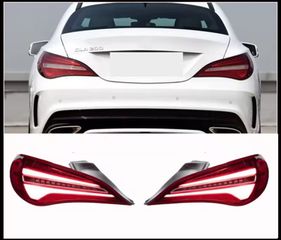ΦΑΝΑΡΙΑ ΠΙΣΩ Taillights Full LED MERCEDES CLA W117 C117 X117 (2013-2018) Light Bar Facelift Design