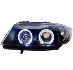 ΦΑΝΑΡΙΑ ΕΜΠΡΟΣ Headlights LED BMW 316/330 (E 90/91) 05-08 Ange eyes