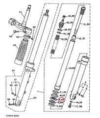 FZR-600 GENESIS(1992),FZR-500,TDR-240(1988-1990),TDR-250 ,FZX-700,FZX-750,XV-750 VIRAGO (1990),XV-250,IT-175/250/465,XV-125 (1997),YZ-125(1981-1983),YZ-250(1977-1980),YZ-400/465 ΤΣΙΜΟΥΧΑ-thumb-1