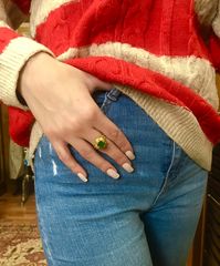Δαχτυλιδι 18k με Σμαραγδι-thumb-11