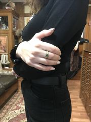 Δαχτυλιδι 18k με Σμαράγδι και Μπριγιάν-thumb-2