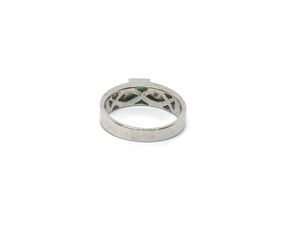 Δαχτυλιδι 18k με Σμαράγδι και Μπριγιάν-thumb-8