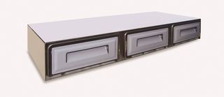 Συρτάρι Καφέ Με τρία Συρτάρια 118x50x18 - Καινούργιο.
