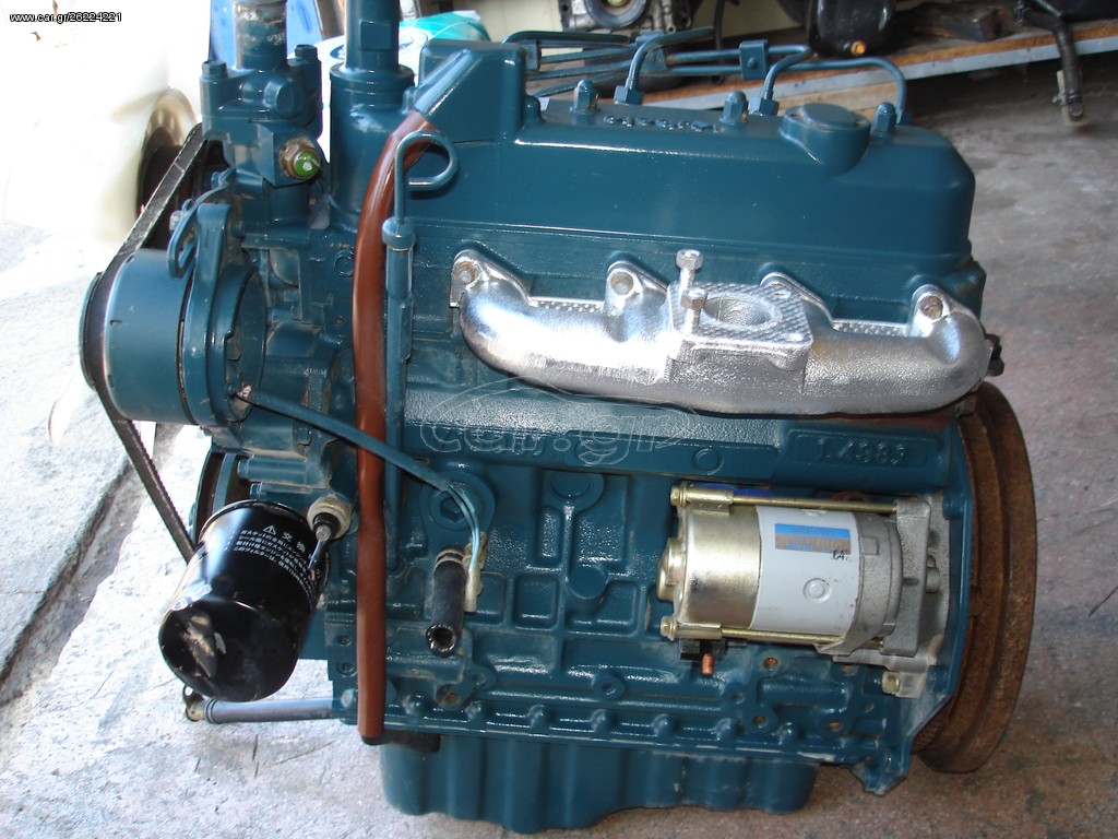 ΚΙΝΗΤΗΡΑΣ ΚUBOTA V-1505 40 HP ΚΑΤΑΛΛΗΛΟΣ ΓΙΑ (SATURN X 20- X24) (GT 3) (GT 5) ΣΚΑΦΟΣ- ΓΕΝΝΗΤΡΙΑ