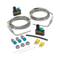 Stack Exhaust Gas Temperature Two Sensor Kit, Exposed Tip Thermocouple