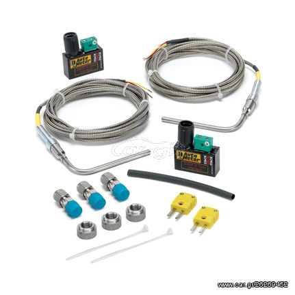 Stack Exhaust Gas Temperature Two Sensor Kit, Exposed Tip Thermocouple