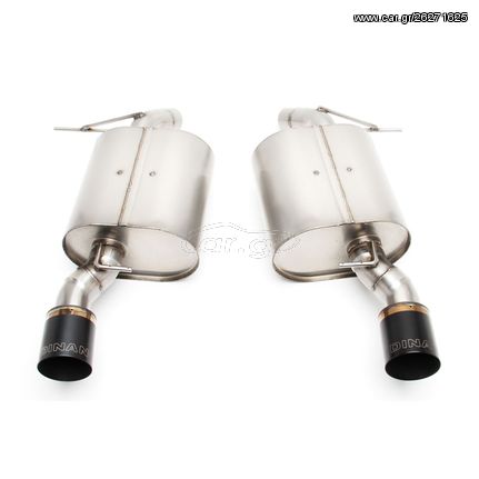 Dinan Free Flow Exhaust with Black Tips for BMW 335i E92 E93