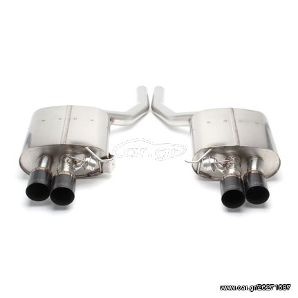 Dinan Free Flow Exhaust with Black Tips for BMW 550i 2011-2016