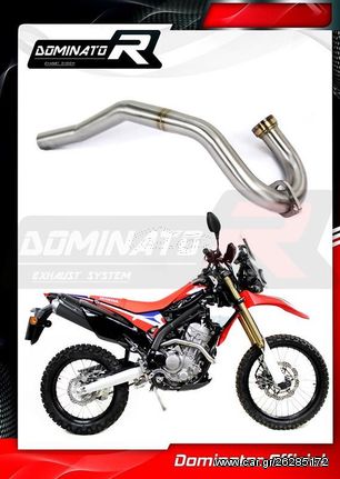 Dominator Λαιμός Εξάτμισης/Κατάργηση Καταλύτη S.Steel Honda CRF 250 Rally 2017 - 2020