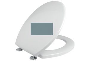 Κάλυμμα Λεκάνης WC Βακελιτικό B.Τ Σιέλ 37x38-43cm Οπές 11-20cm Kerafina Όλυμπος-Ιθάκη, Ideal Standard Μπαχάμα-Μπαχάμα 2000 Elvit 0044siel