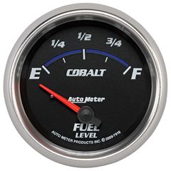 Autometer Gauge, Fuel Level, 2 5/8", 240 To 33Ω, Elec, Cobalt