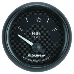 Autometer Gauge, Fuel Level, 2 1/16", 0 To 90Ω, Elec, Gt