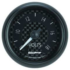 Autometer Gauge, Voltmeter, 2 1/16", 18V, Digital Stepper Motor, Gt