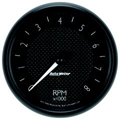 Autometer Gauge, Tachometer, 5", 8K Rpm, In-Dash, Gt