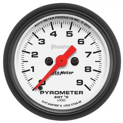 Autometer Gauge, Pyrometer (Egt), 2 1/16", 900ºc, Digital Stepper Motor, Phantom