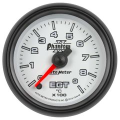 Autometer Gauge, Pyrometer (Egt), 2 1/16", 900ºc, Digital Stepper Motor, Phantom Ii