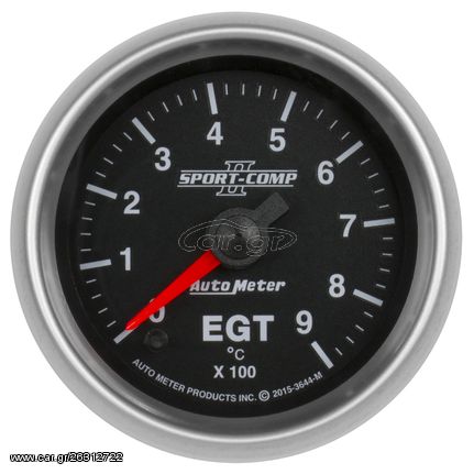 Autometer Gauge, Pyrometer (Egt), 2 1/16", 900ºc, Digital Stepper Motor, Sport-Comp Ii