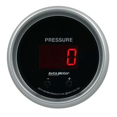 Autometer Gauge, Pressure, 2 1/16", Two Channel, Selectable, Sport-Comp Elite Digital