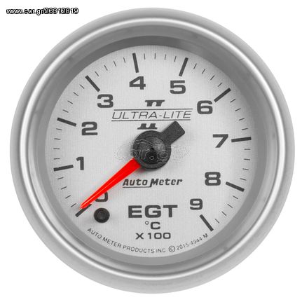 Autometer Gauge, Pyrometer (Egt), 2 1/16", 900ºc, Digital Stepper Motor, Ultra-Lite Ii